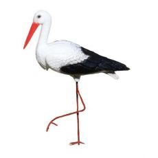 Záhradná dekorácia bocian veľký celková výška 100cm