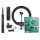 KRUHOVÁ RING LED LAMPA SVETLO 80W s priemerom 30cm pre Make-up, stojan 220cm