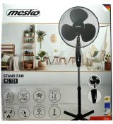 Stojanový ventilátor s výkonom 90W priemer vrtule 40cm, otočná hlava