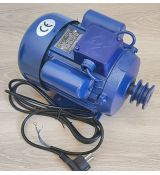 1fázový elektromotor s remenicou na 2 klínové remene 220V / 1,5kW / 1500ot.