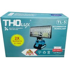 Prenosná pracovná AKU LED lampa reflektor svietidlo 2x 36V 3.0Ah batérie